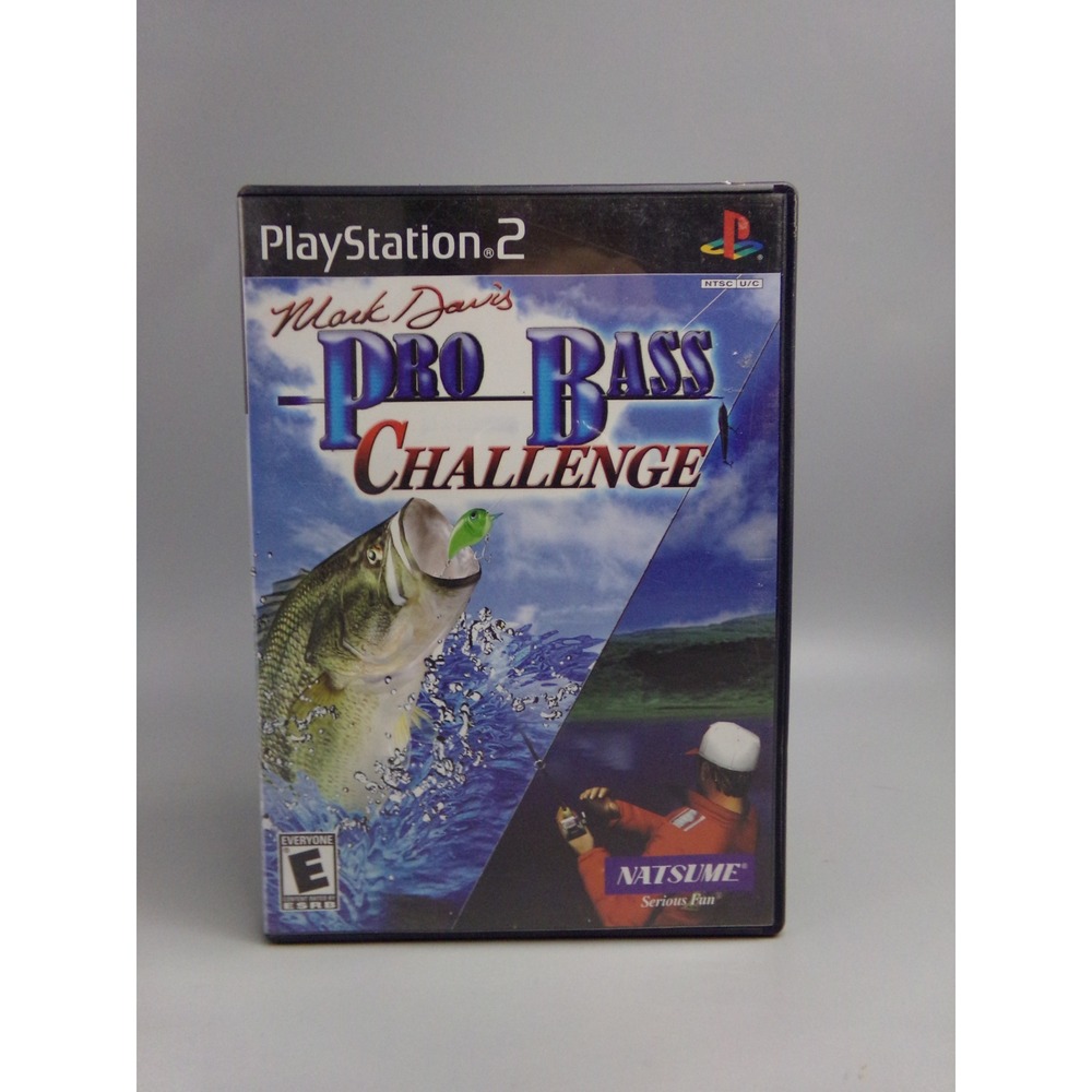 PlayStation 2 PS2 Mark Davis Pro Bass Challenge Video‎ Game